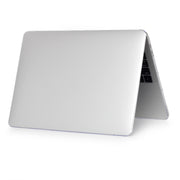 Laptop Matte Style Protective Case For MacBook Air 13.6 2025 / 2023 / 2022(Transparent)