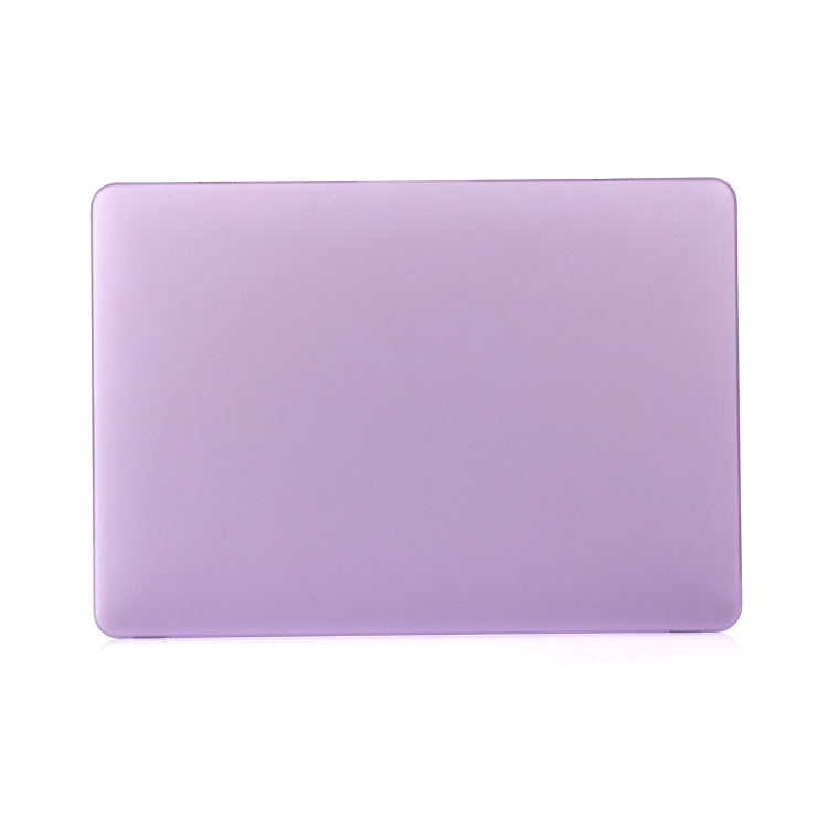 Laptop Matte Style Protective Case For MacBook Air 13.6 2025 / 2023 / 2022(Purple)