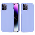 For iPhone 14 Pro Max Solid Color Silicone Phone Case (Purple) - free shipping - PMC TechLife - Order now!