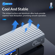ORICO AH-A13 USB 3.0 x 1 + USB 2.0 x 3 to USB 3.0 HUB Adapter(Space Gray)