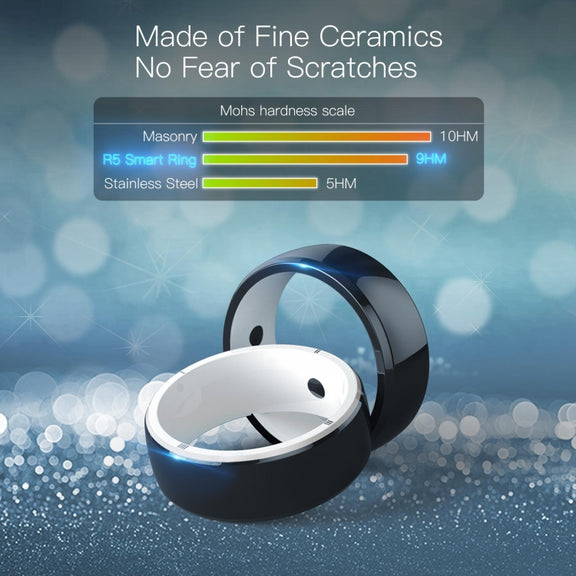 JAKCOM R5 Smart Ring Multifunction Smart Wear Ring, Size:S