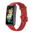 For Huawei Band 7 Silicone Watch Band(Red)