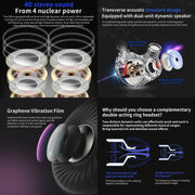 QKZ F910 In-Ear Subwoofer Dual Dynamic Earphone(Blue)