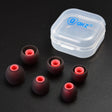 QKZ GJES 6-in-1 In-Ear Earphone Silicone Ear Caps(Black Red) - Anti-dust & Ear Caps by QKZ | Online Shopping South Africa | PMC TechLife | Buy Now Pay Later Mobicred