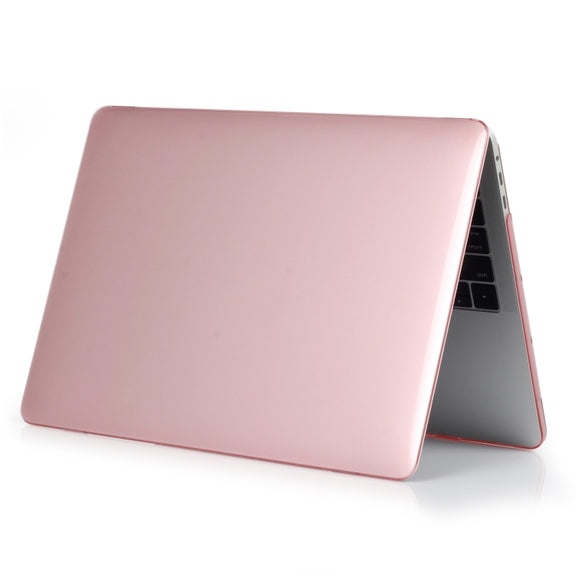 For MacBook Air 13.6 inch A2681 2022 Laptop Crystal Style Protective Case(Pink)