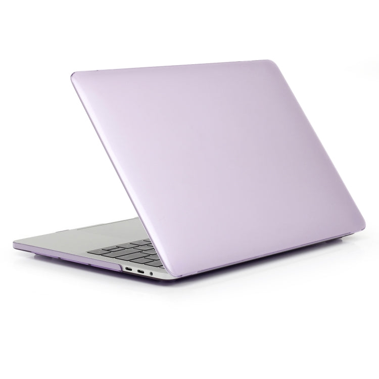 For MacBook Air 13.6 inch A2681 2022 Laptop Crystal Style Protective Case(Purple)