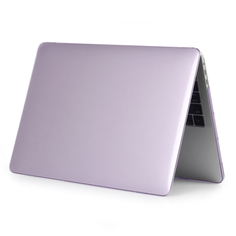 For MacBook Air 13.6 inch A2681 2022 Laptop Crystal Style Protective Case(Purple)