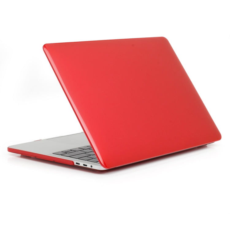 Laptop Crystal Style Protective Case For MacBook Pro 13.3 inch A2338 2022(Red)
