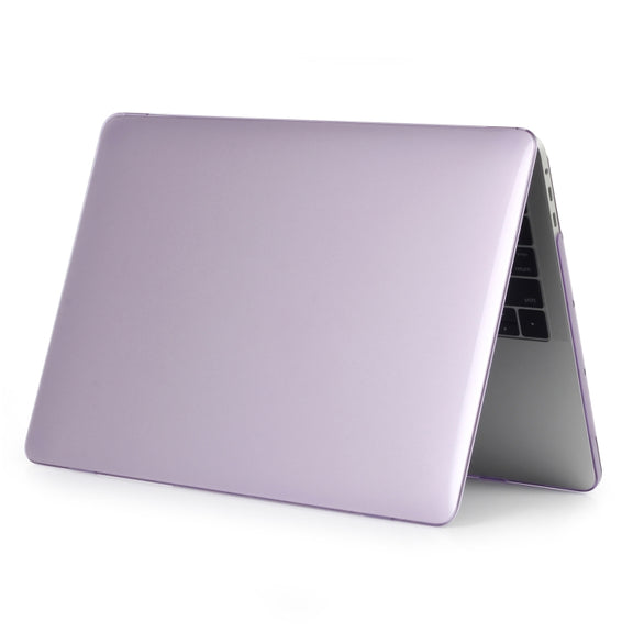 Laptop Crystal Style Protective Case For MacBook Pro 13.3 inch A2338 2022(Purple)