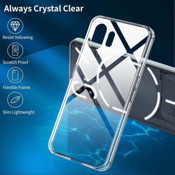 For Nothing Phone 1 All-inclusive Transparent Shockproof Phone Case