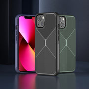 For iPhone 13 Airbag Shockproof TPU Phone Case(Green)