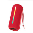 HOPESTAR P39 Outdoor Waterproof RGB Light Wireless Bluetooth Speaker(Red) - free shipping - PMC TechLife - Order now!