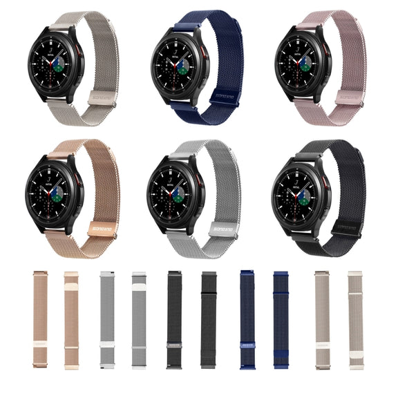 DUX DUCIS Milanese Watch Band For Samsung Watch Series 20mm(Silver)