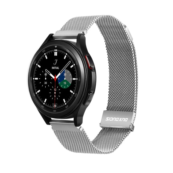 DUX DUCIS Milanese Watch Band For Samsung Watch Series 20mm(Silver)