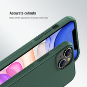 For iPhone 14 Plus NILLKIN Frosted Shield Pro PC + TPU Phone Case (Black)