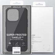 For iPhone 14 Plus NILLKIN Frosted Shield Pro PC + TPU Phone Case (Black)