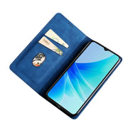 For Huawei nova 10 Skin Feel Magnetic Horizontal Flip Leather Phone Case(Blue)