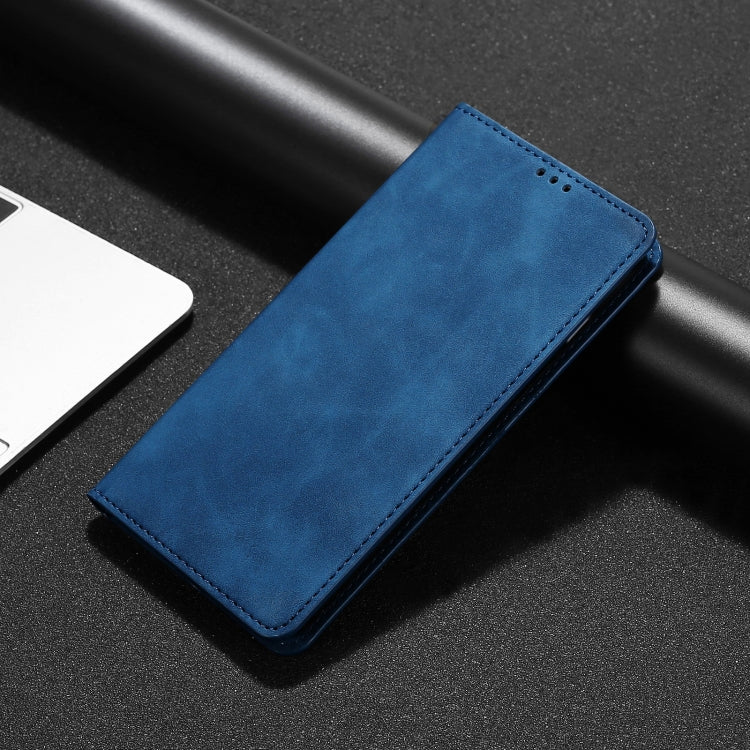For Huawei nova 10 Skin Feel Magnetic Horizontal Flip Leather Phone Case(Blue)