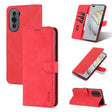 For Huawei nova 10 AZNS Skin Feel Calf Texture Flip Leather Phone Case(Red) - free shipping - PMC TechLife - Order now!