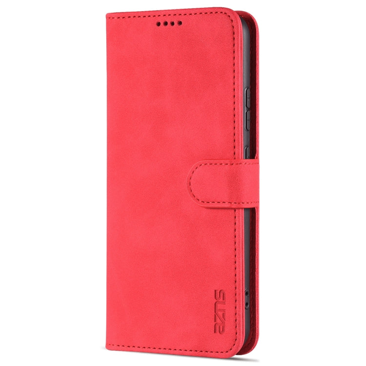For Huawei nova 10 AZNS Skin Feel Calf Texture Flip Leather Phone Case(Red)