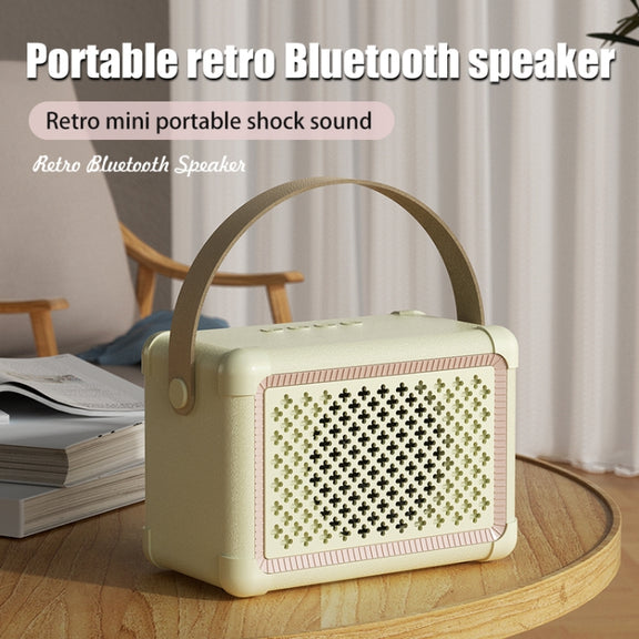 N10 ABS Portable Mini Wireless Bluetooth Speaker(Beige)