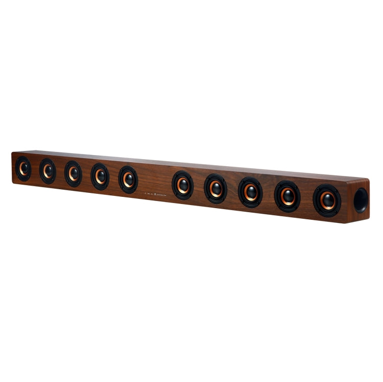 D90 Home Theater Audio Echo Wall Soundbar Subwoofer Bluetooth Audio(Brown)