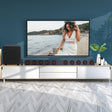 D90 Home Theater Audio Echo Wall Soundbar Subwoofer Bluetooth Audio(Light Grey) - Desktop Speaker by PMC TechLife | Online Shopping South Africa | PMC TechLife