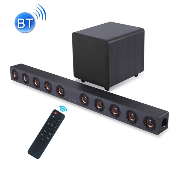 D90 Home Theater Audio Echo Wall Soundbar Subwoofer Bluetooth Audio(Light Grey)