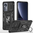 For Xiaomi 12 Pro Armor PC + TPU Camera Shield Phone Case(Black) - free shipping - PMC TechLife - Order now!