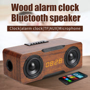 M8C Multifunctional Alarm Clock Bluetooth Speaker(Yellow)
