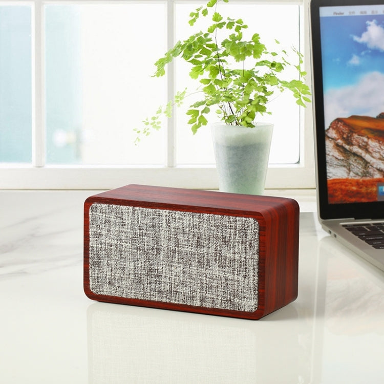 Q2 Subwoofer Wooden Wireless Bluetooth Speaker(Walnut)