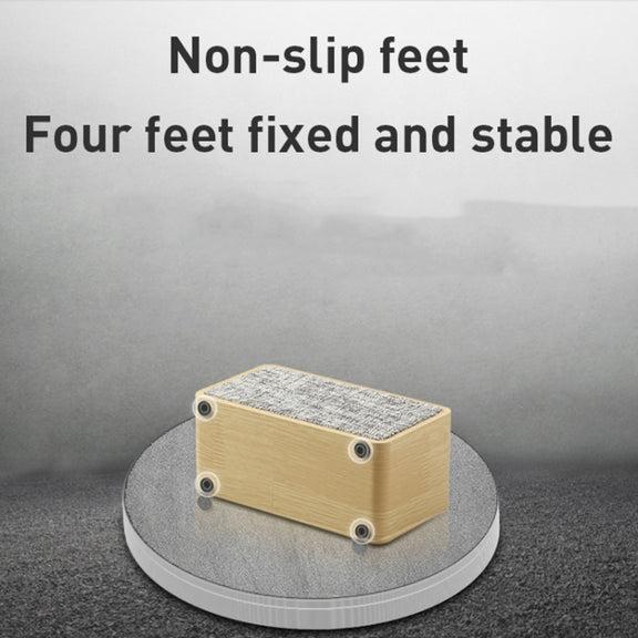 Q2 Subwoofer Wooden Wireless Bluetooth Speaker(Walnut)