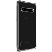 For LG V60 ThinQ 5G IMAK All-inclusive Shockproof Airbag TPU Protective Case, with Screen Protector(Transparent)