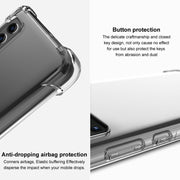 For LG V60 ThinQ 5G IMAK All-inclusive Shockproof Airbag TPU Protective Case, with Screen Protector(Transparent)