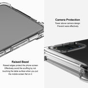For LG V60 ThinQ 5G IMAK All-inclusive Shockproof Airbag TPU Protective Case, with Screen Protector(Transparent)