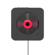 Kecag KC-808 6W Wall Mounted Bluetooth CD Player(Black)