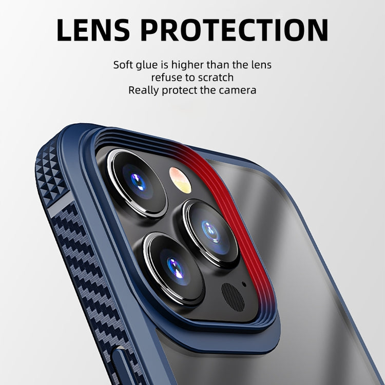 For iPhone 14 Plus iPAKY Shockproof PC + TPU Protective Phone Case (Purple)