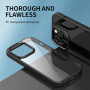 For iPhone 14 Pro Max iPAKY Shockproof PC + TPU Protective Phone Case (Black)