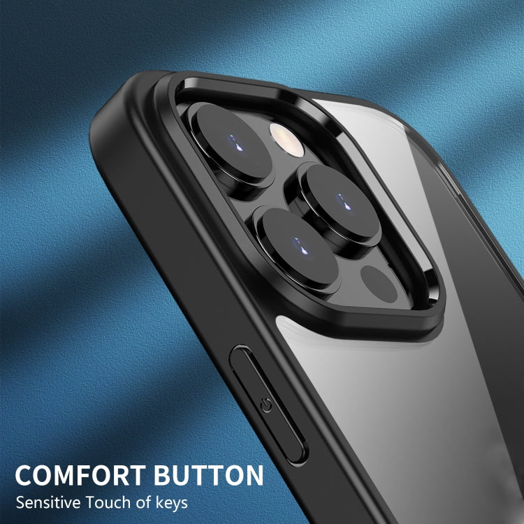 For iPhone 14 Pro Max iPAKY Shockproof PC + TPU Protective Phone Case (Black)