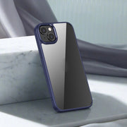 For iPhone 14 Plus iPAKY Shockproof PC + TPU Protective Phone Case (Blue)