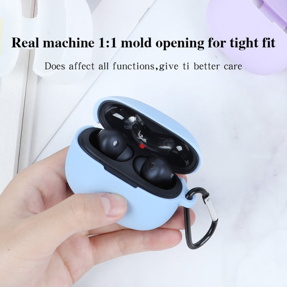 Earphone Silicone Protective Case for Xiaomi Redmi Buds 3(Red)