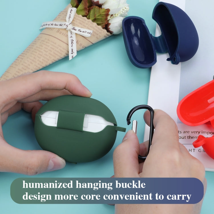 Earphone Silicone Protective Case for OPPO Enco Air 2 Pro(Midnight Blue)