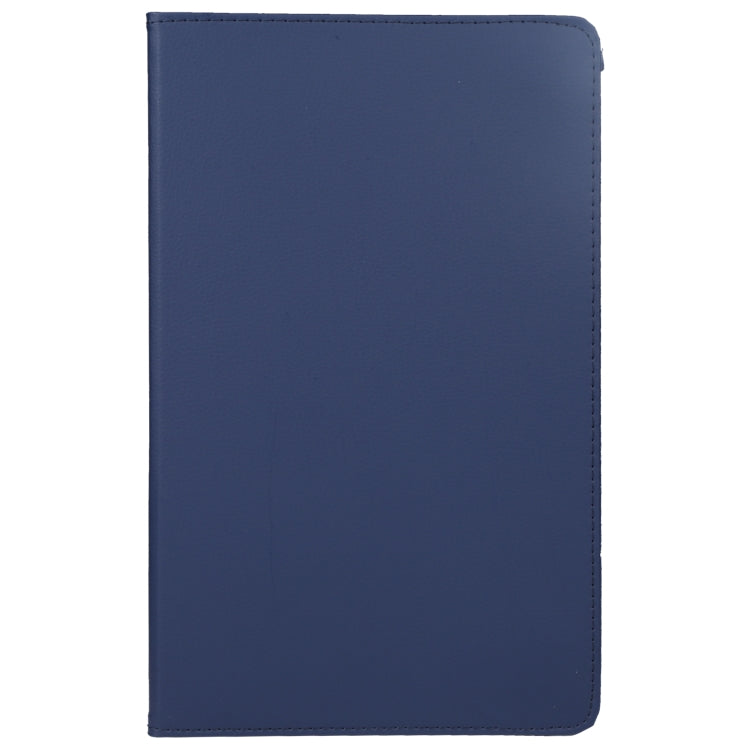For Honor Pad 8 360 Degree Rotation Litchi Texture Flip Leather Tablet Case(Blue)