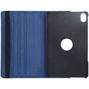 For Honor Pad 8 360 Degree Rotation Litchi Texture Flip Leather Tablet Case(Blue)