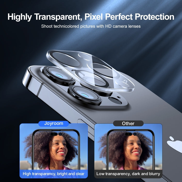 For iPhone 14 / 14 Plus JOYROOM Diamond Mirror Series Lens Protection Film Gem Edition