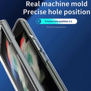 For Samsung Galaxy Z Fold3 5G Acrylic + TPU Transparent Protective Phone Case(Transparent)