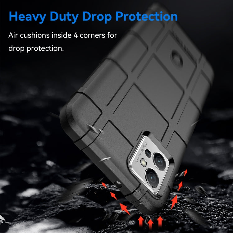For Motorola Moto G32 Full Coverage Shockproof TPU Phone Case(Black)