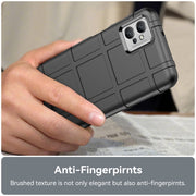 For Motorola Moto G32 Full Coverage Shockproof TPU Phone Case(Black)