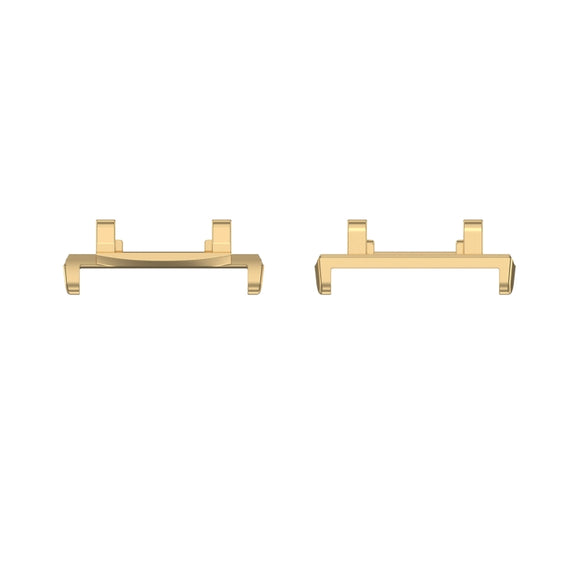 For AMAZFIT T-Rex 2 2 in 1 Metal Watch Band Connectors(Gold)