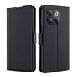 For OnePlus 10T Ultra-thin Voltage Side Buckle Leather Phone Case(Black) - free shipping - PMC TechLife - Order now!